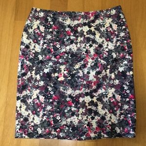 Beautiful floral pencil skirt